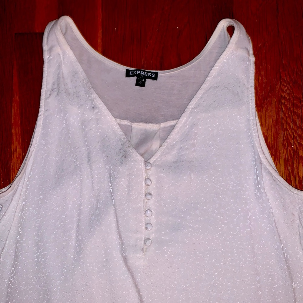 Express sleeveless blouse